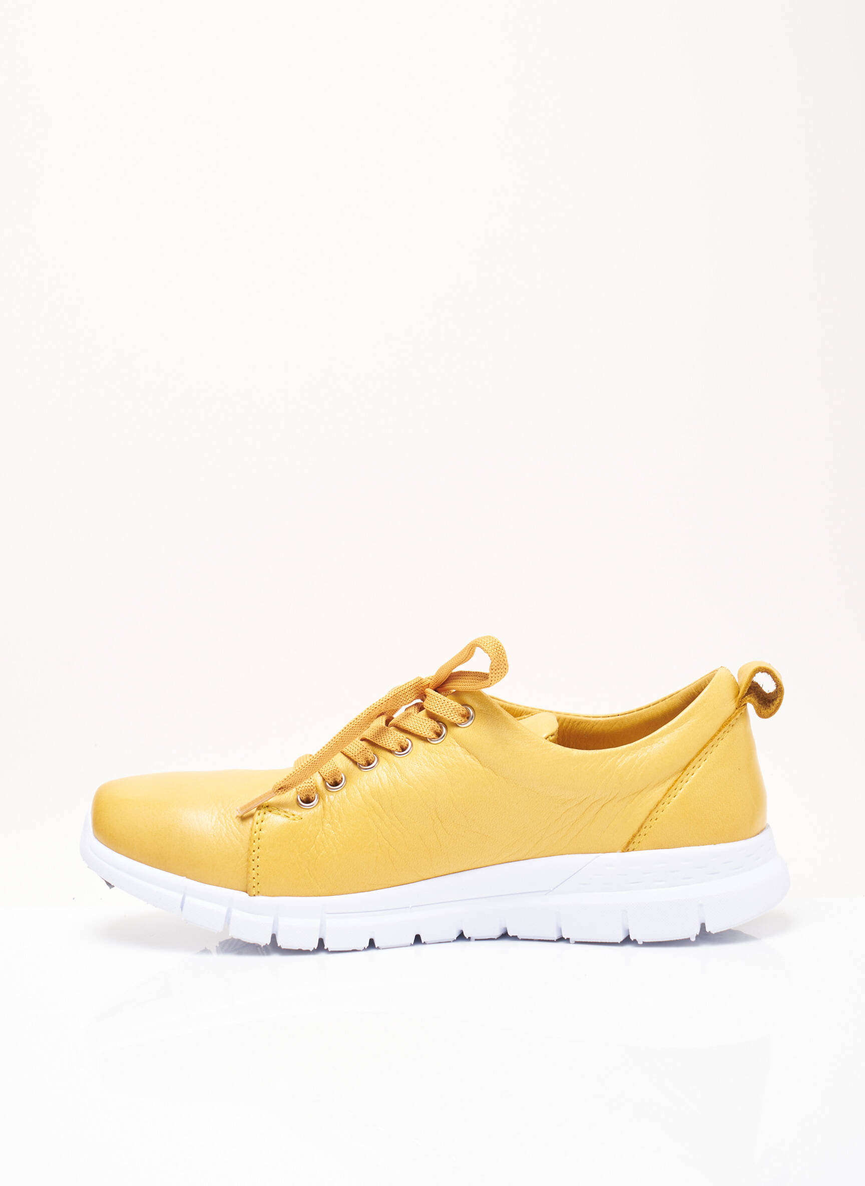 Andrea Conti Baskets Femme couleur jaune