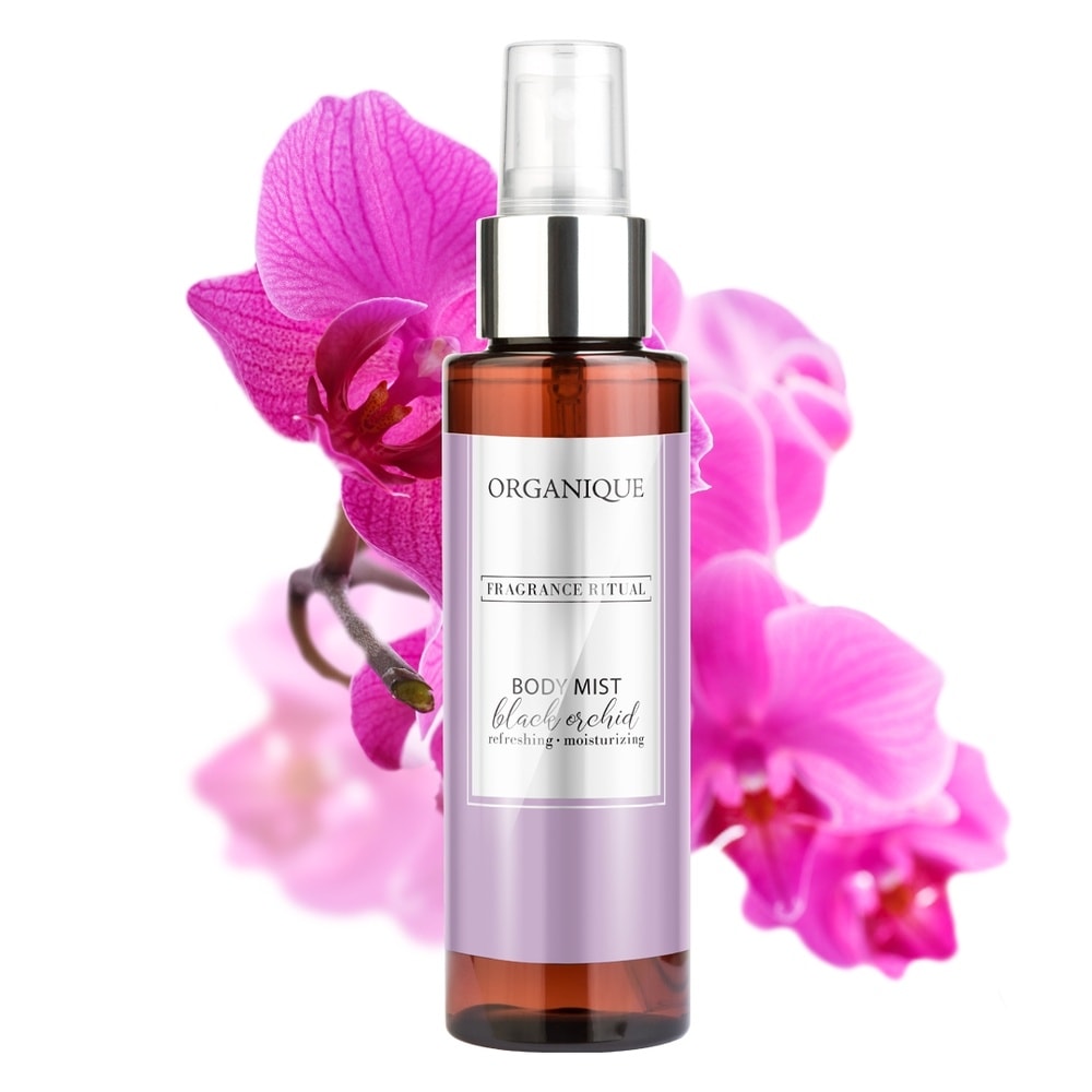 organique cosmetics Brume corporelle à l’orchidée noire Brume parfumée