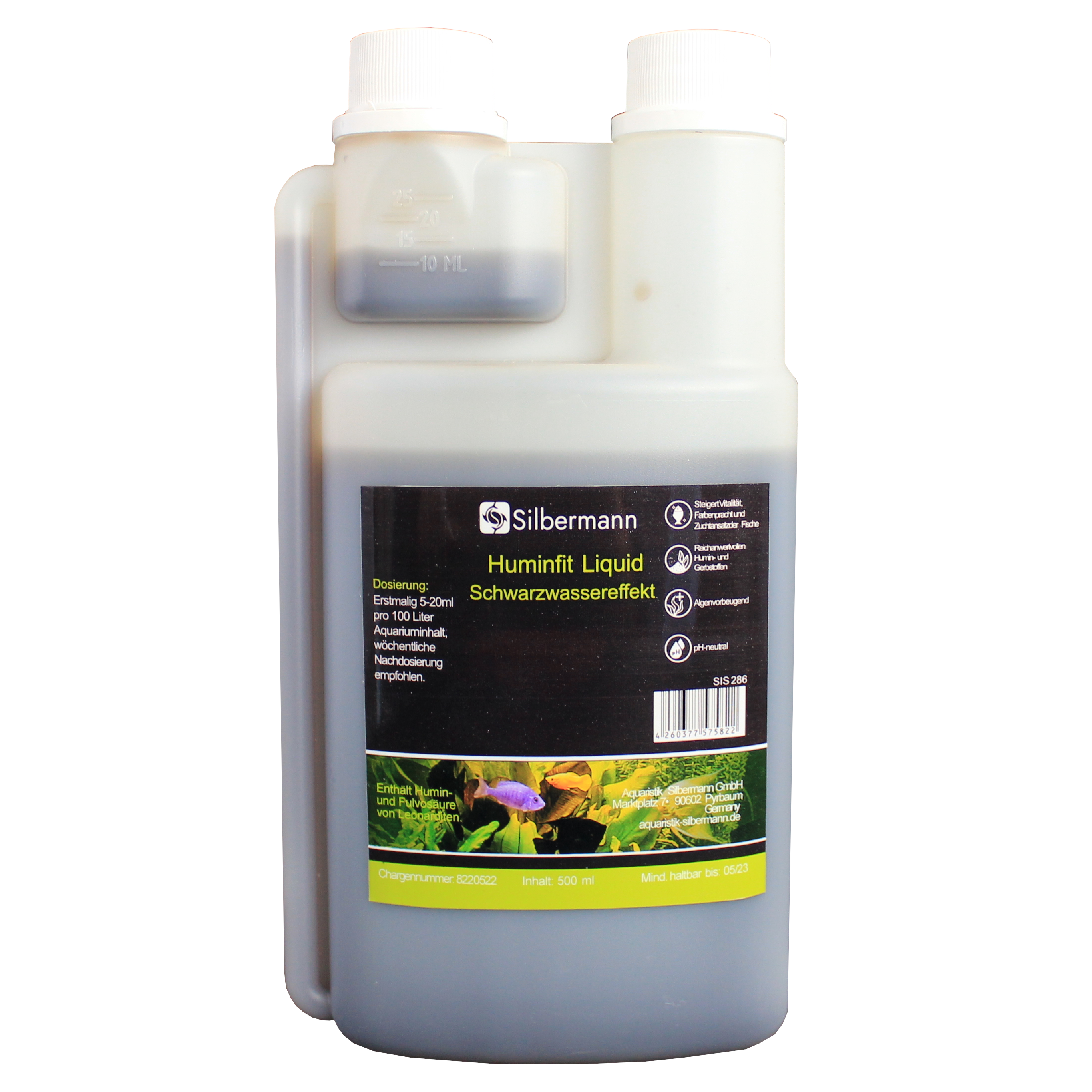 Silbermann Wasserpflege Silbermann Huminfit Liquid 500 ml