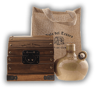 Santiago de Cuba Isla Del Tesoro Extra Anejo Original Wooden Box Santiago de Cuba Isla Del Tesoro Extra Anejo Original Wooden Box  0,7	 Liter - Vol 40%