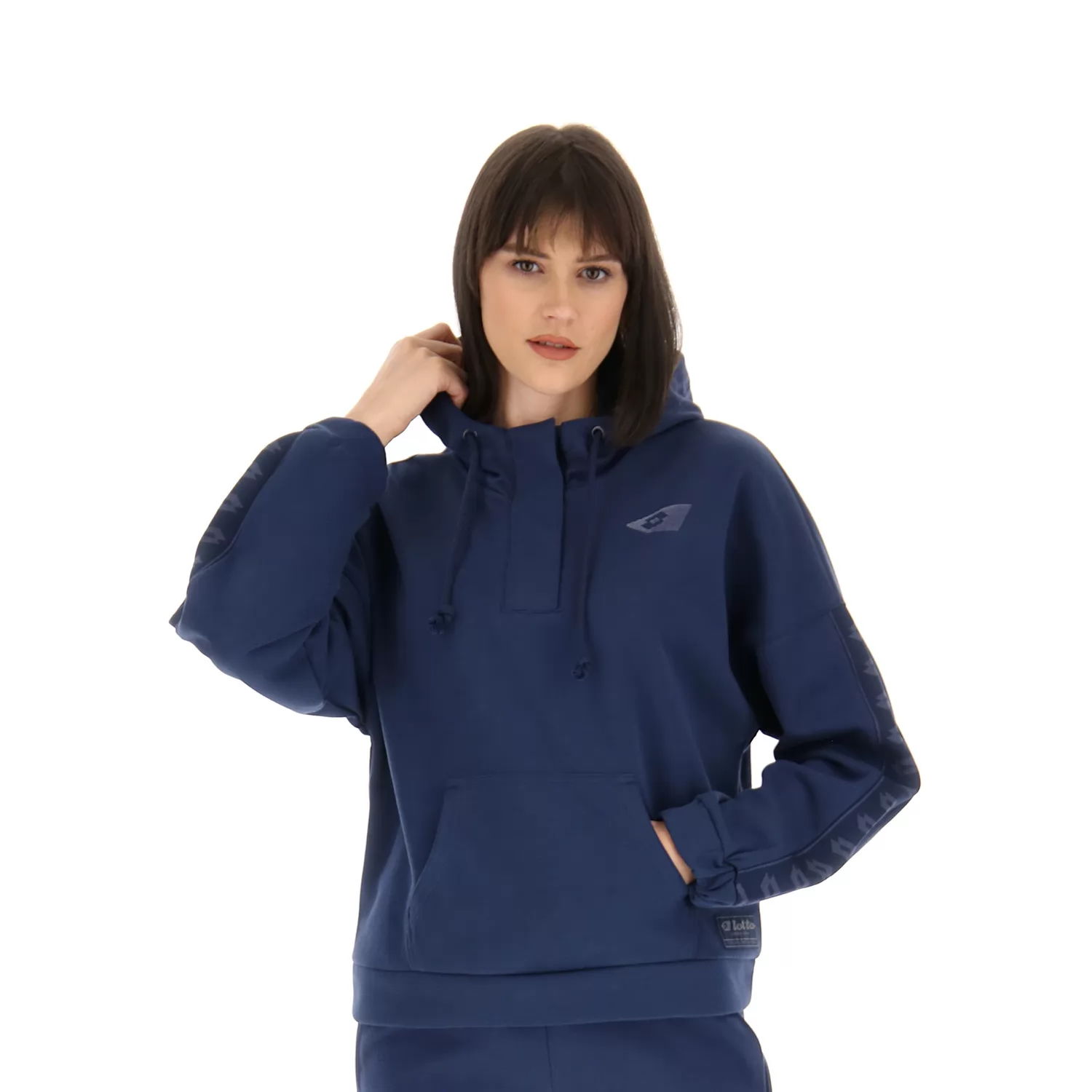ATHLETICA DUE W VI SWEAT HD MÖRK DENIM