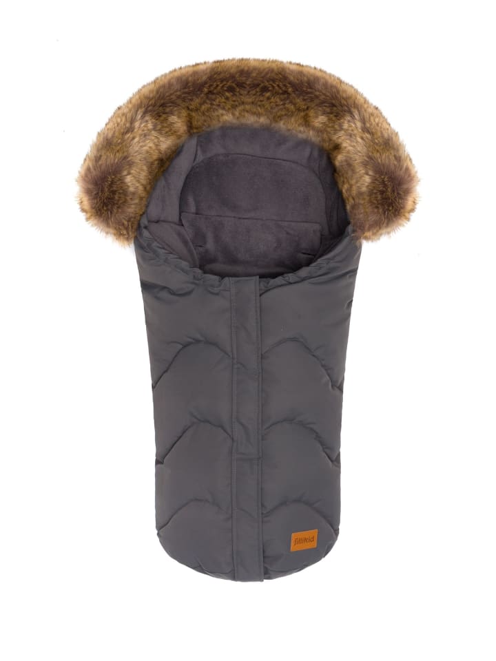 fillikid Winterfußsack Lhotse Exclusiv in Grau günstig kaufen 80 cm