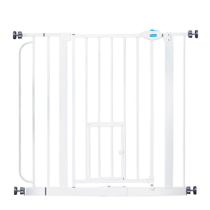 Carlson Absperrgitter Pet Gate mit Katzentür