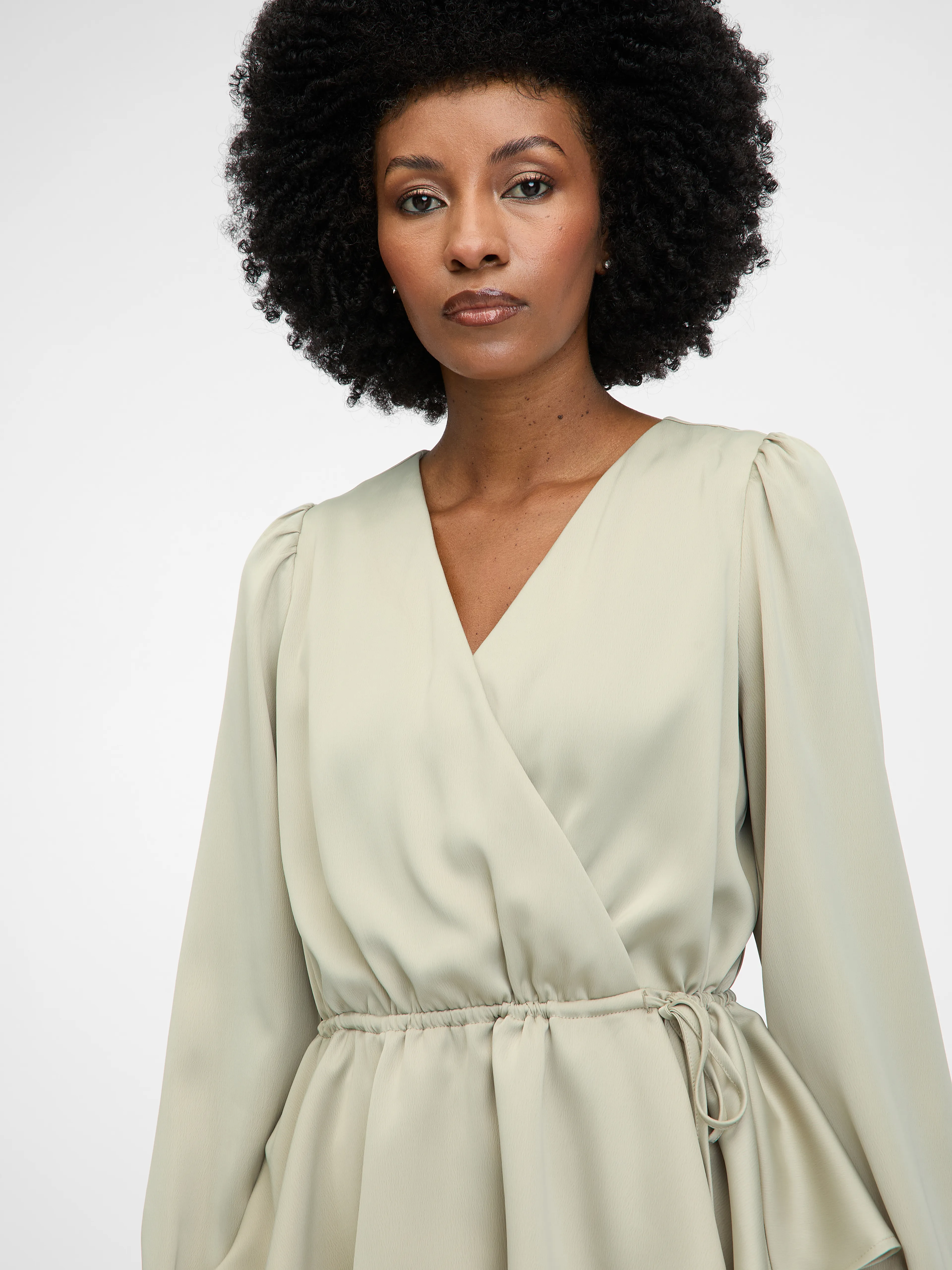 Khaki Damen-Bluse ORSAY