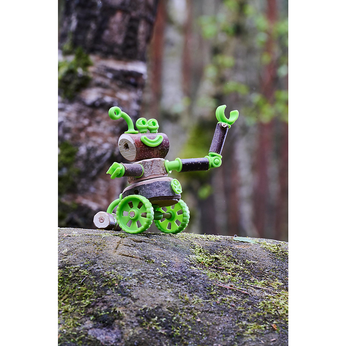 HABA 306308 Terra Kids Connectors Konstruktions-Set Waldhelden