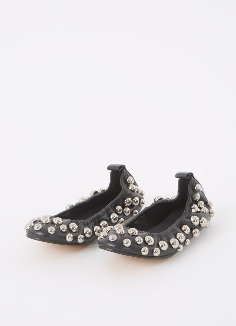 Isabel Marant Lambskin Ballerina with studs