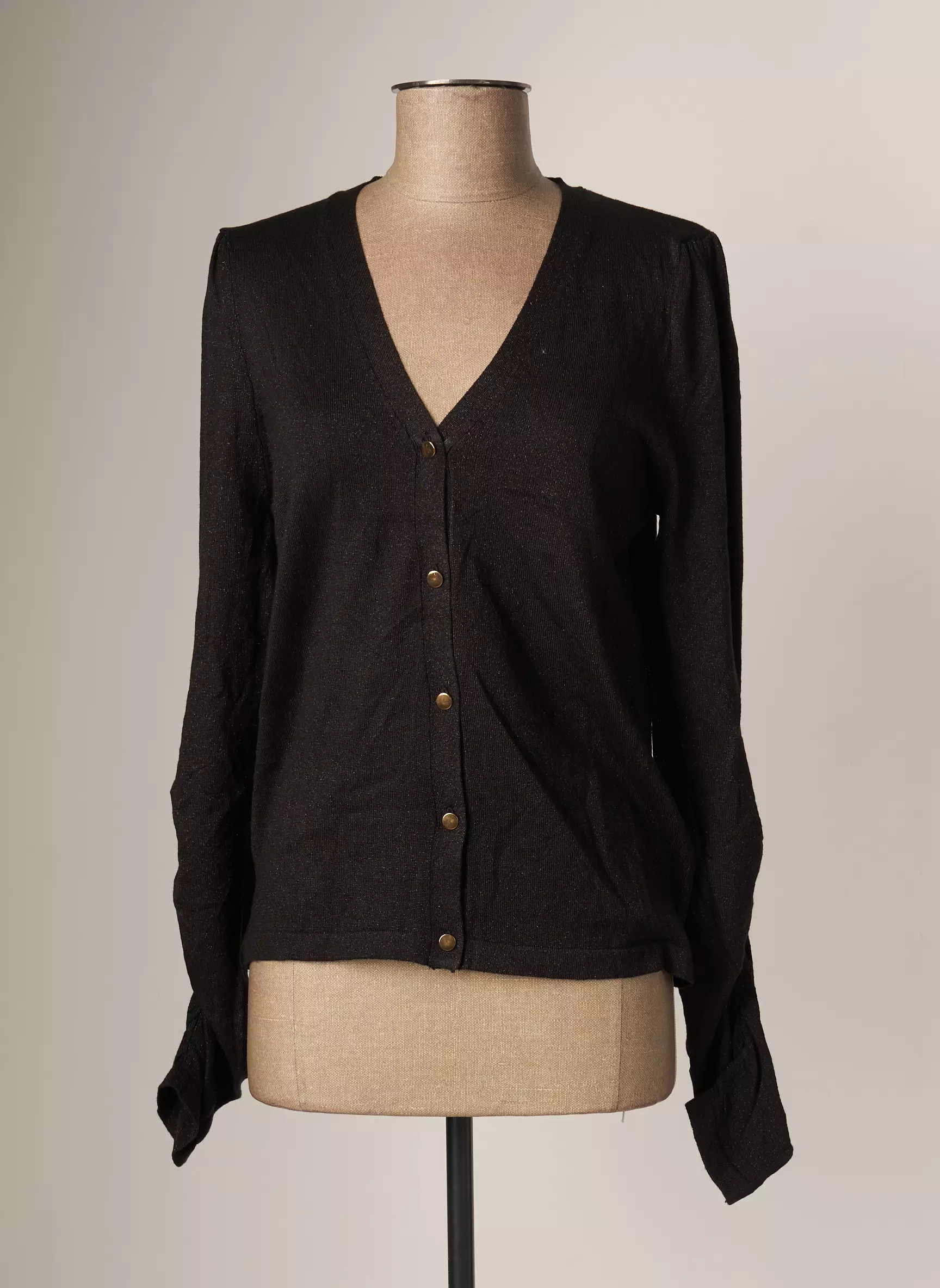 Ichi Cardigans Femme couleur noir