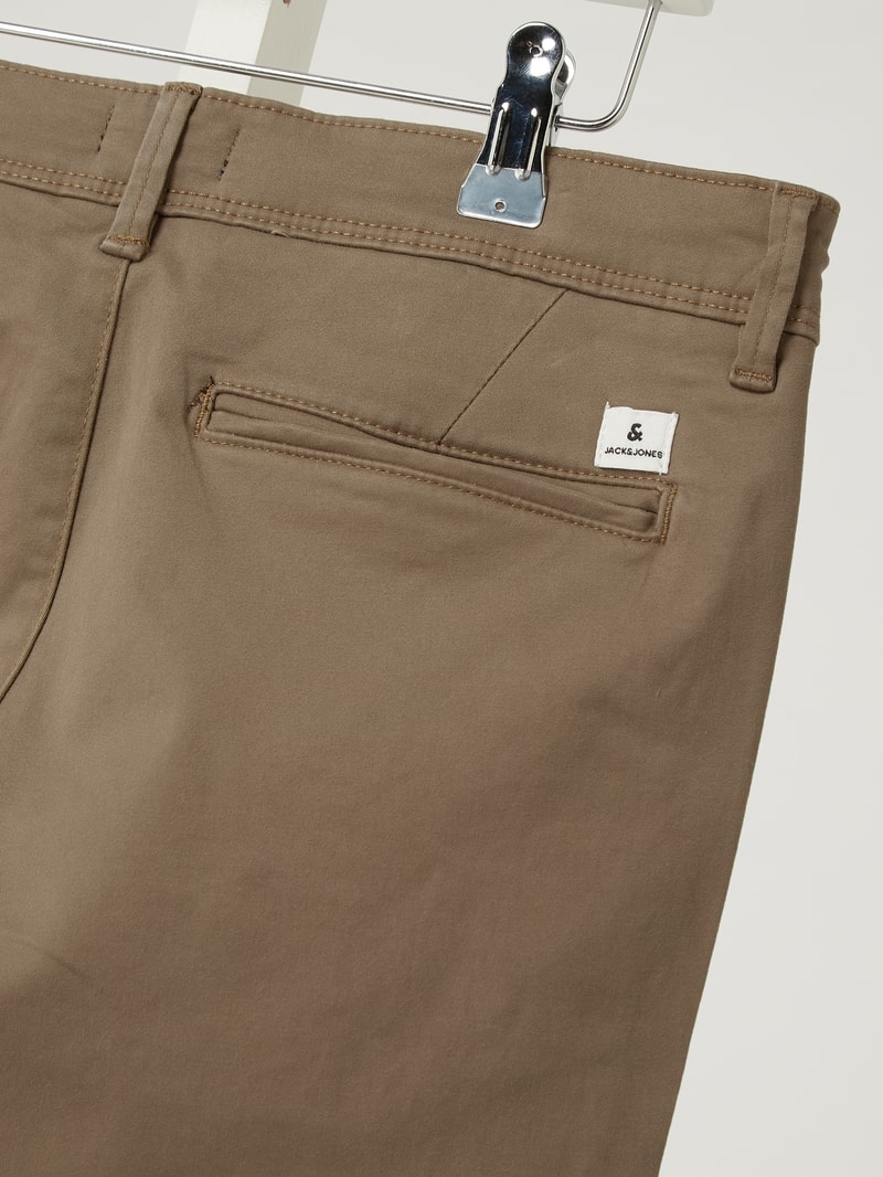 Slim Fit Chino mit Stretch-Anteil Modell 'Marco' in beige