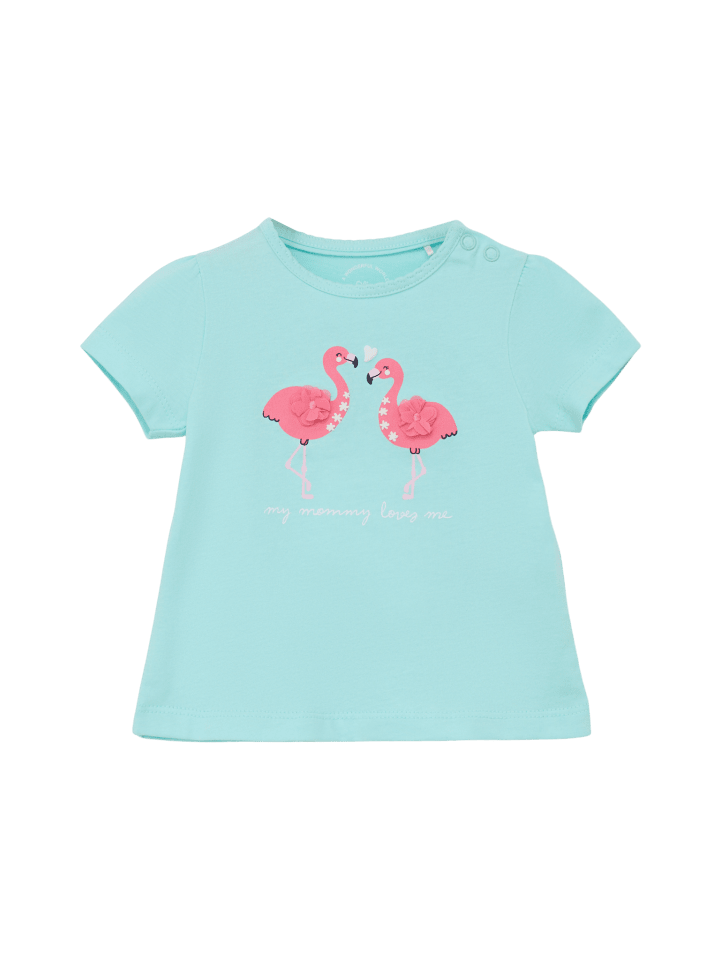 s.Oliver T-Shirt kurzarm in Türkis günstig kaufen