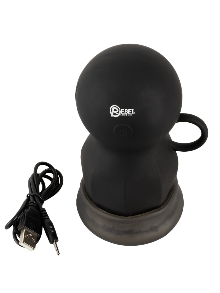 Rebel Masturbator Shaking Masturbator in schwarz günstig kaufen 14,5 cm