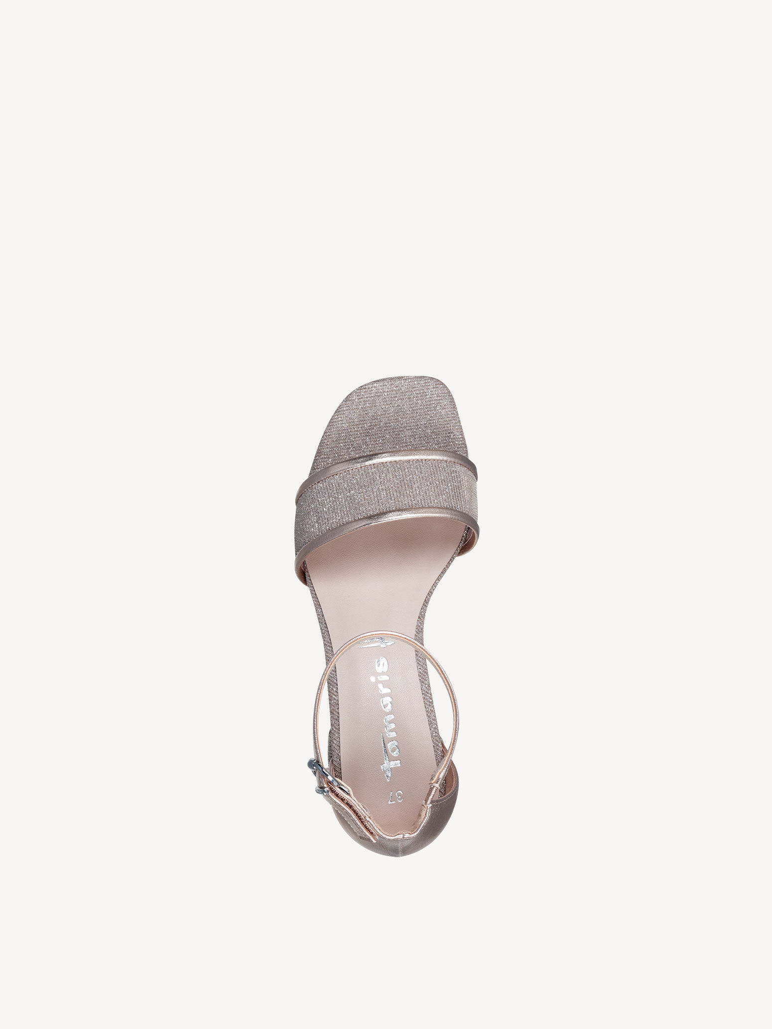 Sandale à talon - rose