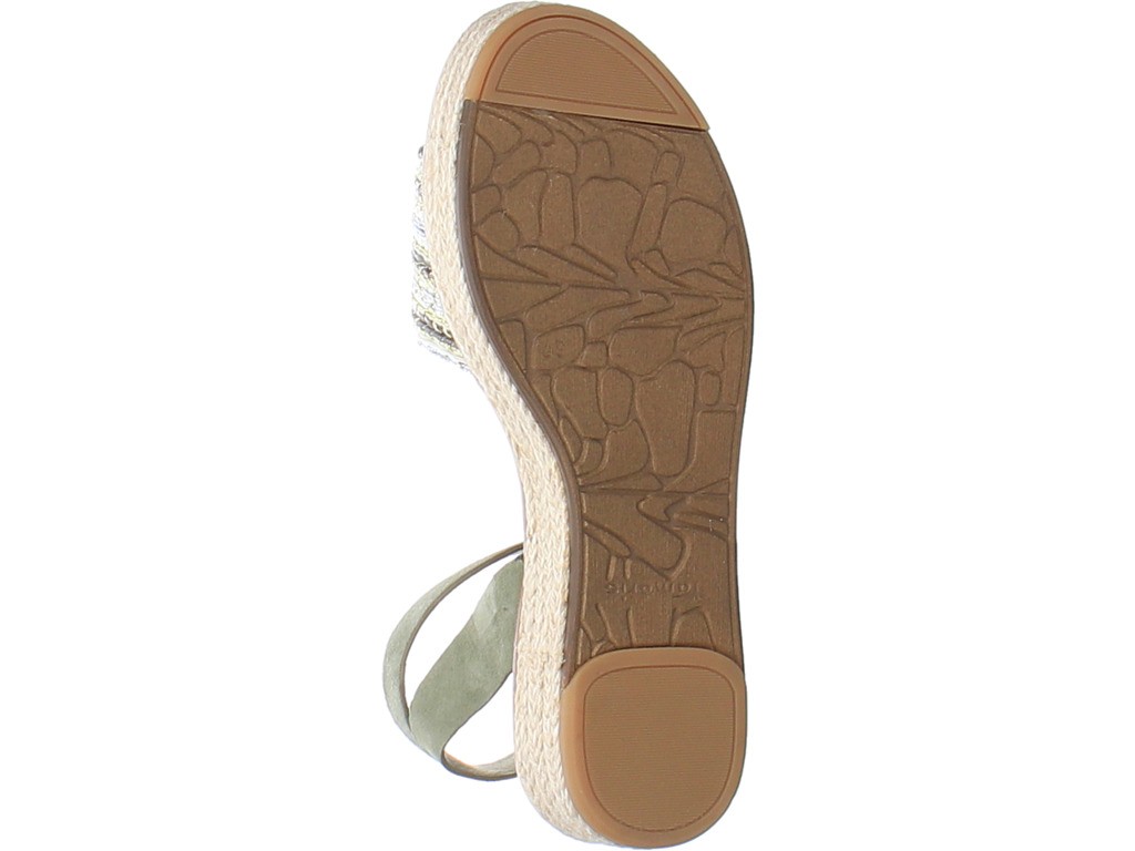 TAMARIS Klassische Sandalen silber