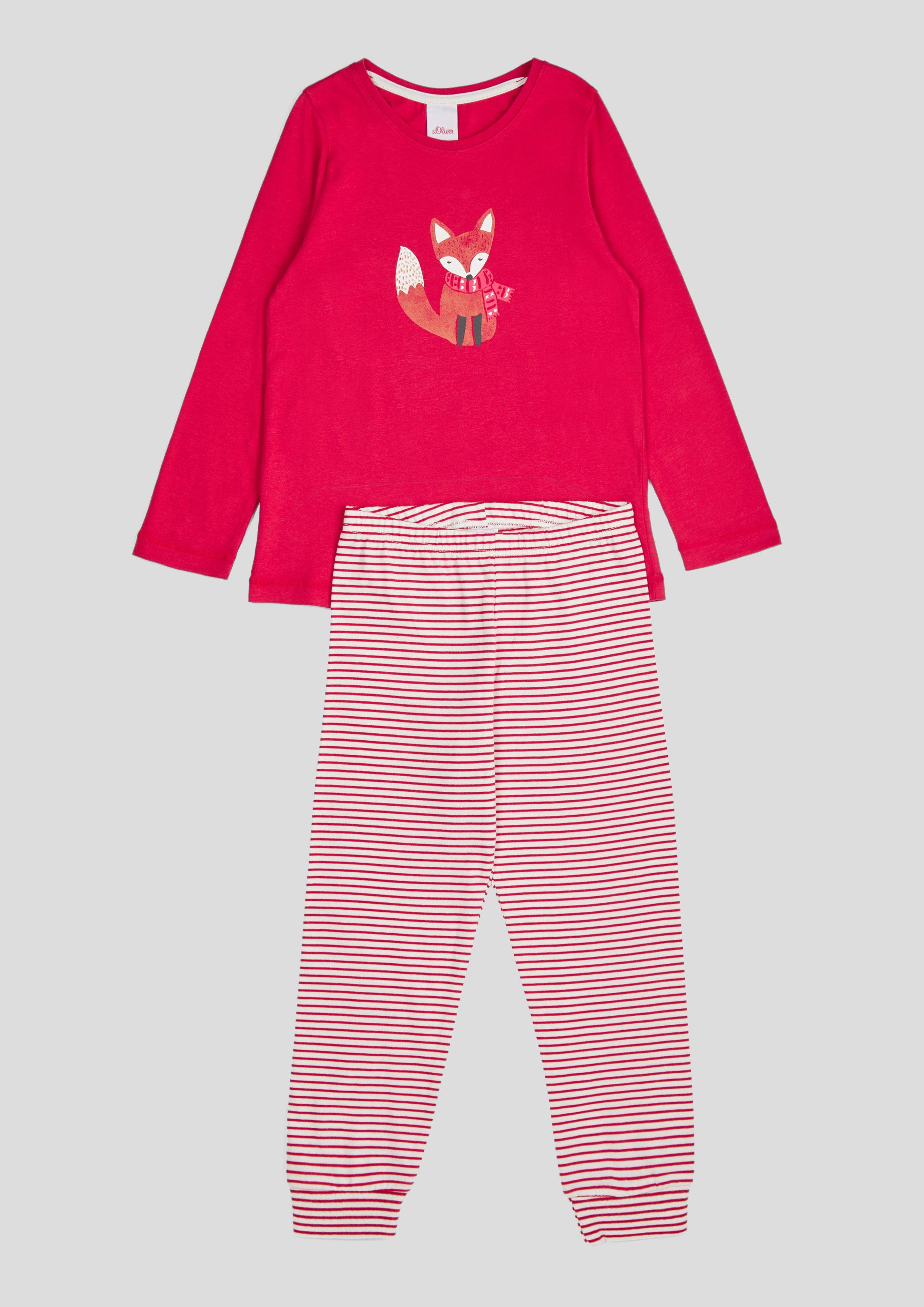 Pyjama mit Fuchs-Motiv  6005557-3376