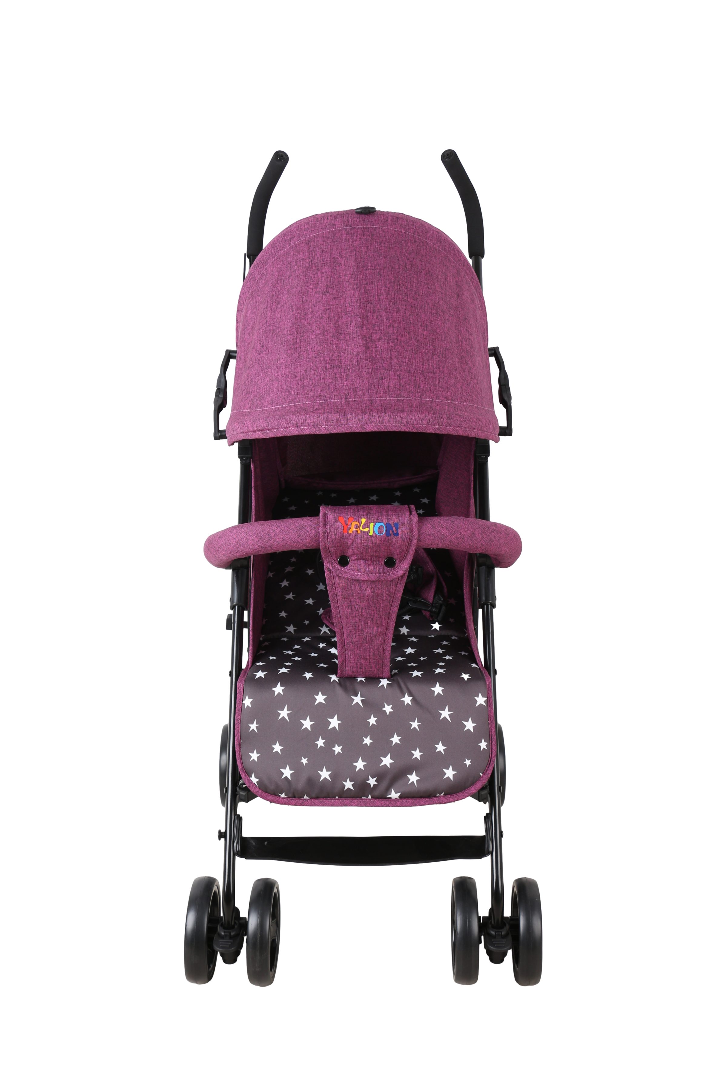 Yalion Kinder-Buggy Kinderwagen Buggy Reisebuggy Klein Zusammenklappbar bis 15kg Purple