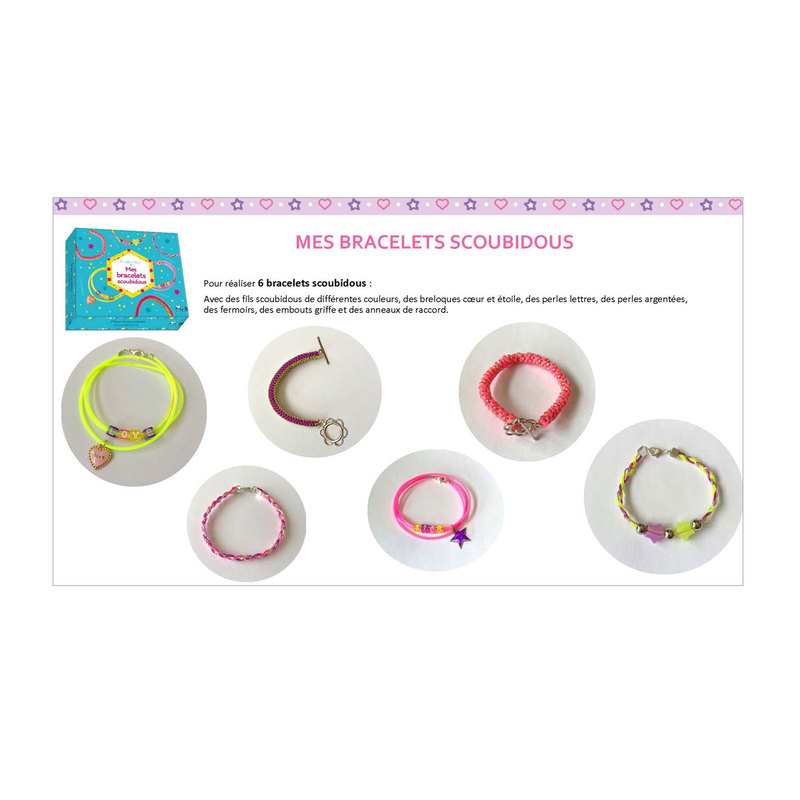 Coffret Mes bracelets scoubidous - Gautier Languereau