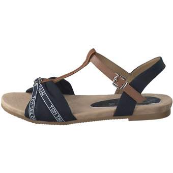 Tom Tailor Sandale in blau