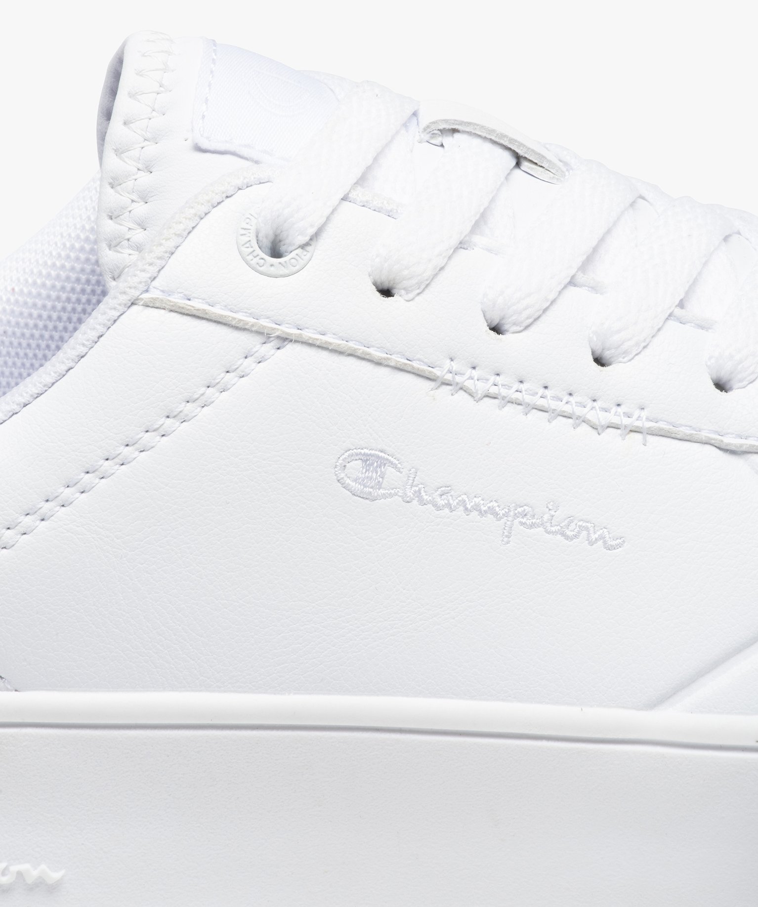 Baskets femme à semelle épaisse – Champion Rebound blanc | GEMO