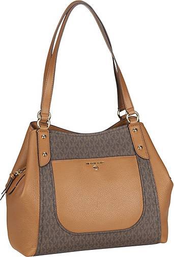 Michael Kors Handtasche Molly Large Shoulder Tote MK Signature