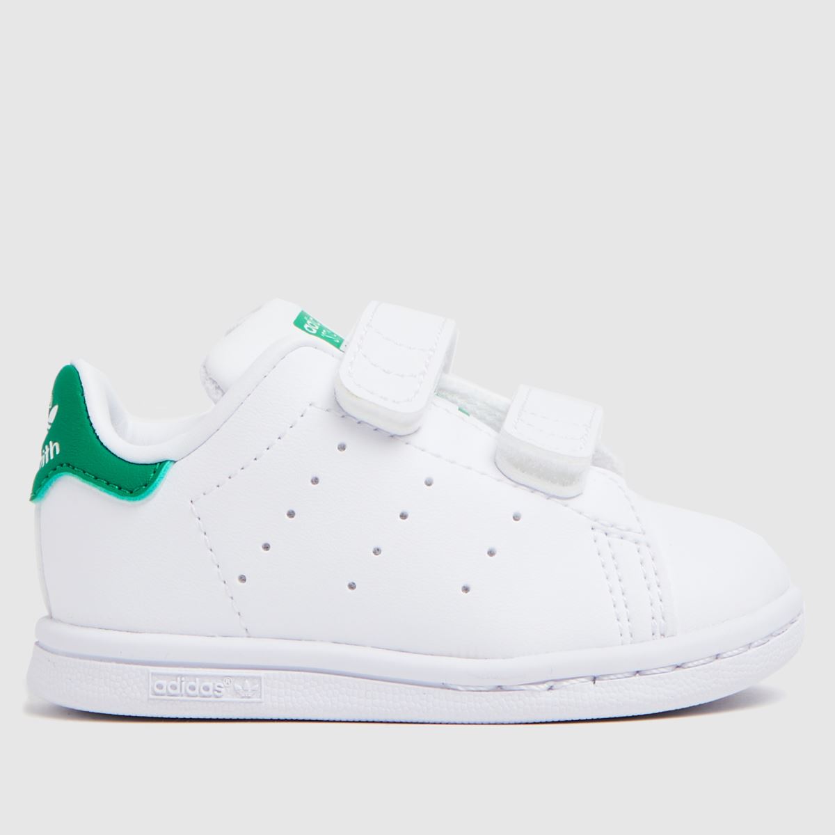 adidas fehér és zöld Stan Smith 2V kisgyermek cipők
