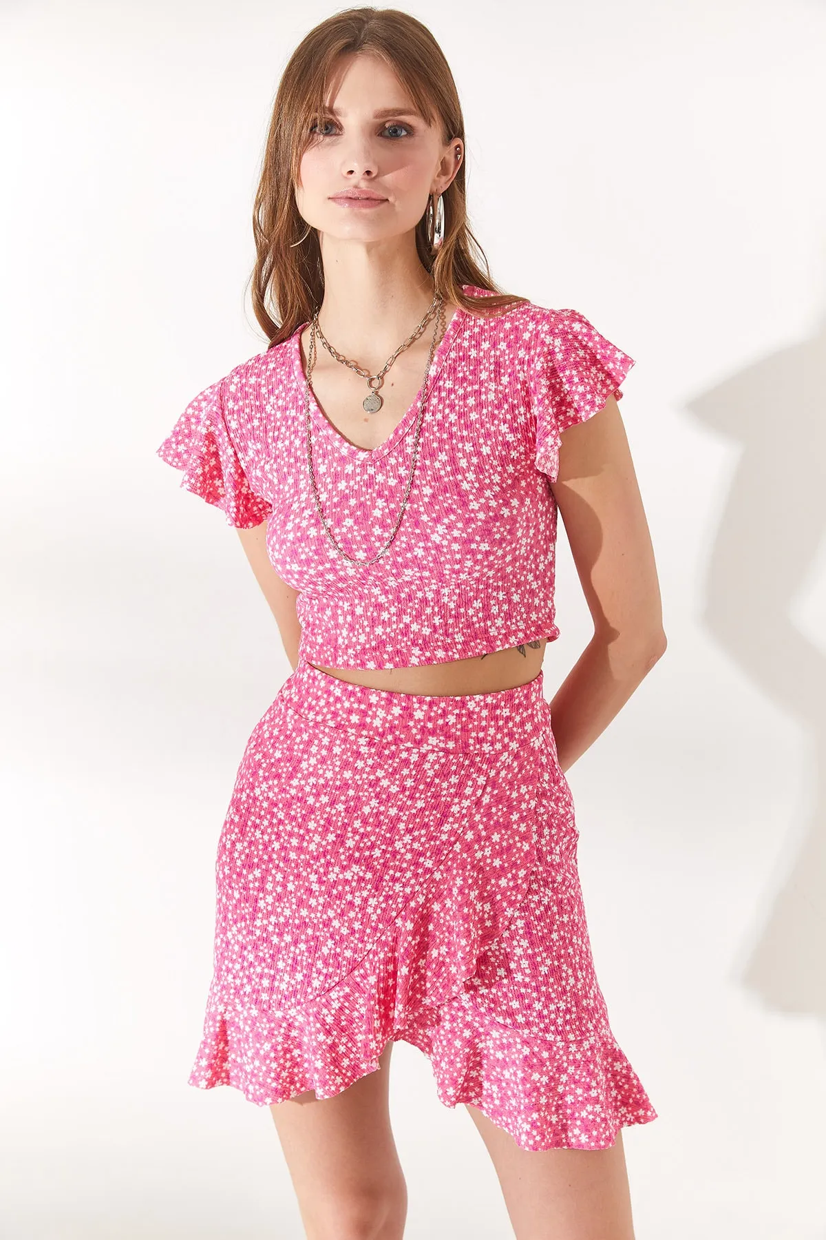 Olalook  Zweiteiler - Rosa - Oversized