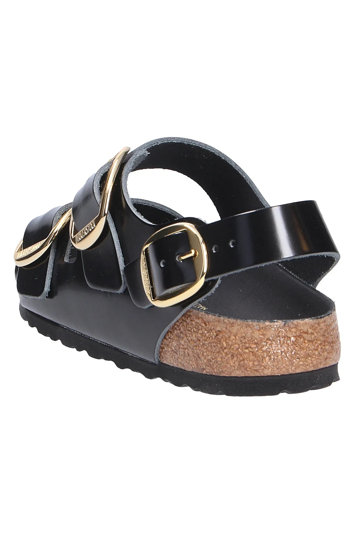 Birkenstock  Sandalette - Schwarz - Flacher Absatz