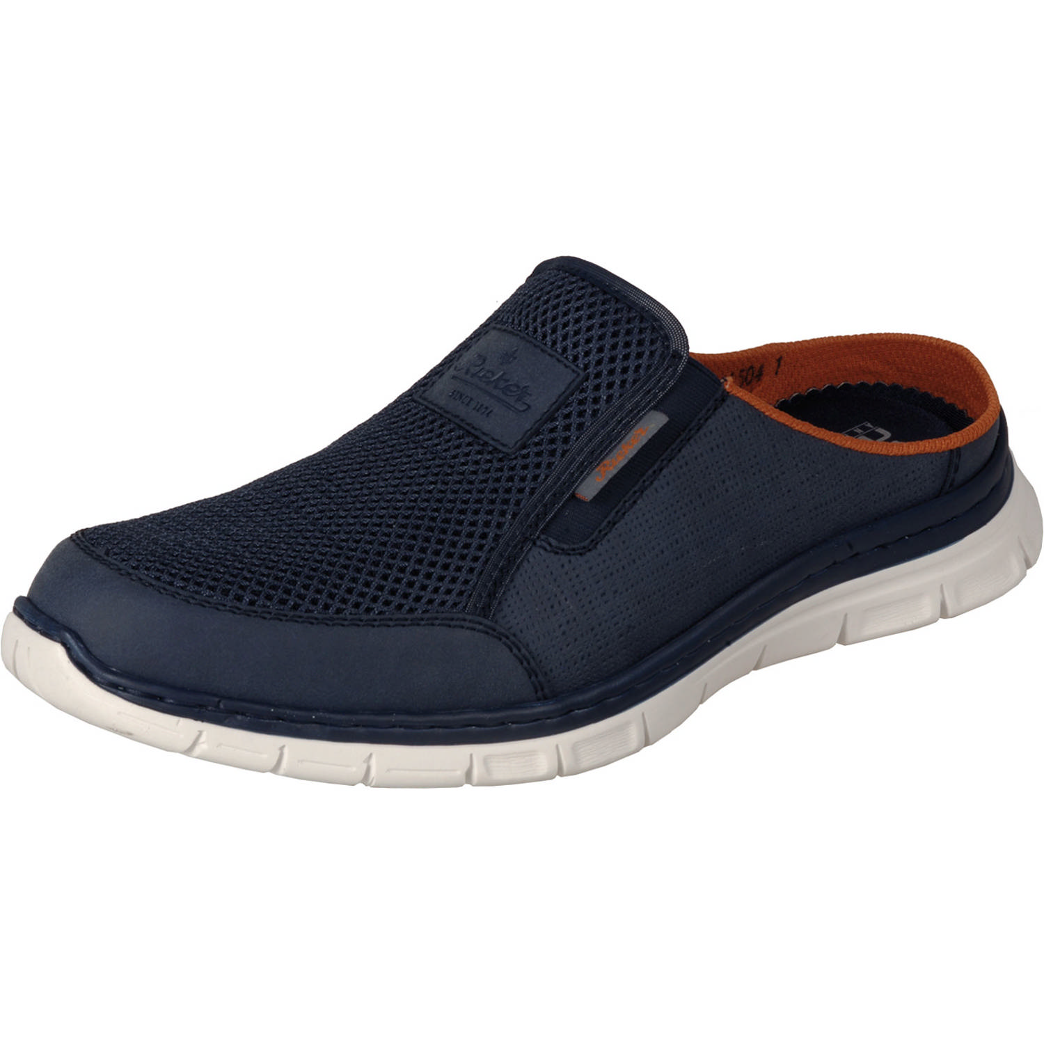 Rieker B4879, Pantoletten, Herren, Denim/Atlantis