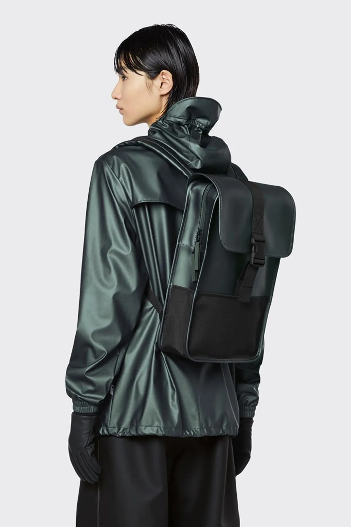 Rains  Unisex-Rucksack „Silver Pine“