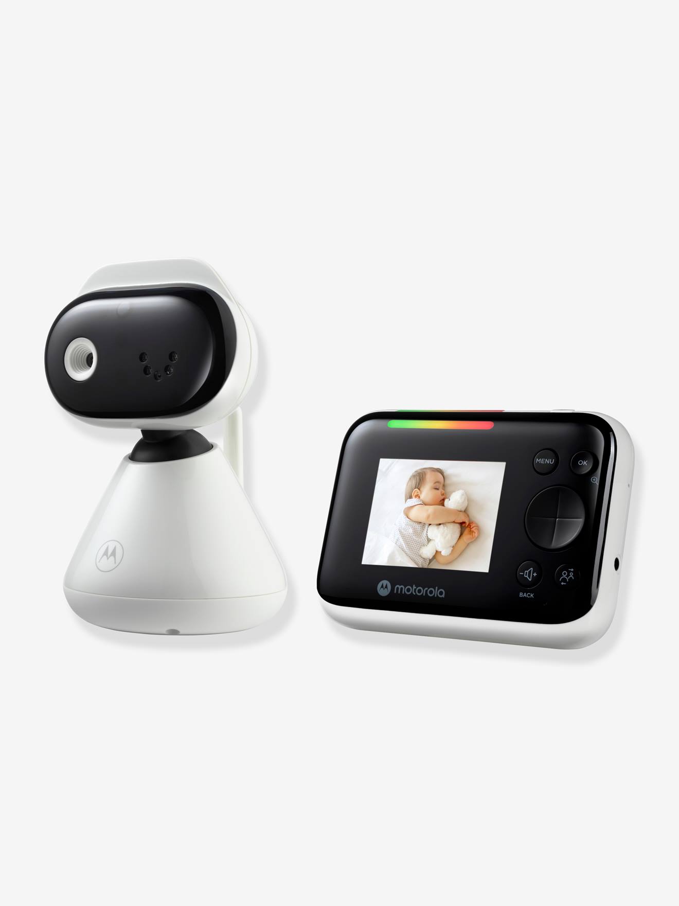 Ecoute-bébé vidéo numérique MOTOROLA PIP1200 blanc