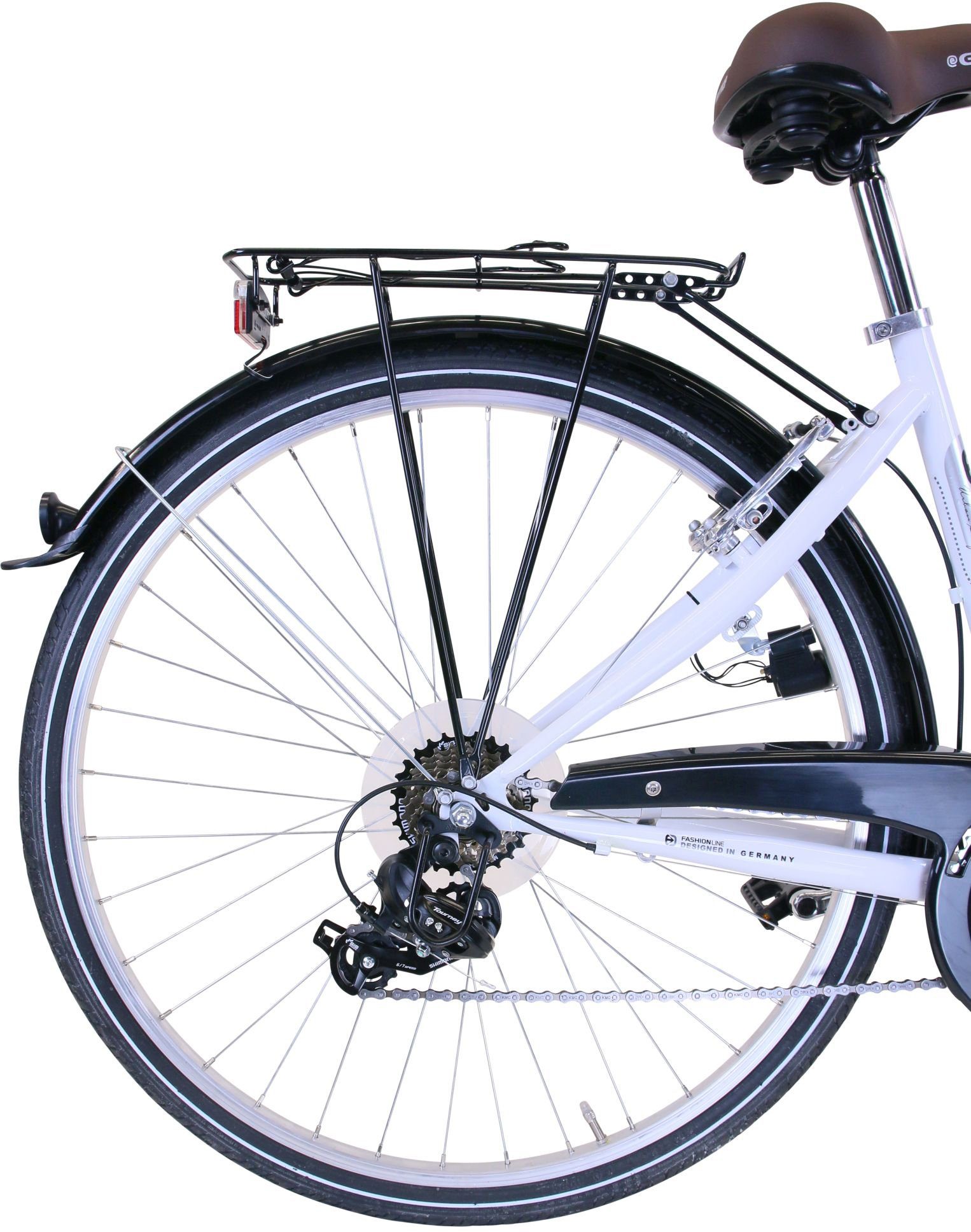 FASHION LINE Cityrad, 21 Gang Shimano TY 300 Schaltwerk, Kettenschaltung