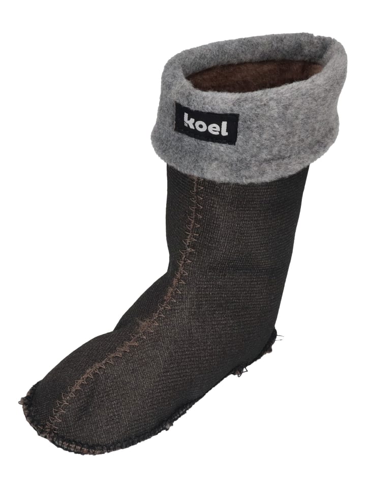 KOEL Gummistiefel WELLIE BARE SOCK  in grau günstig kaufen