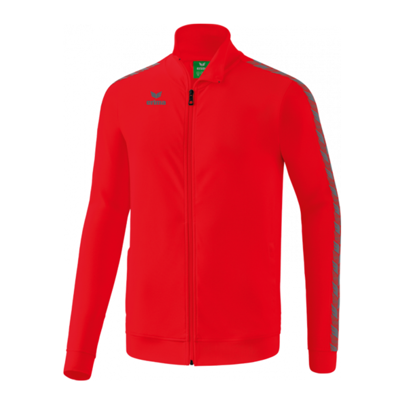 Erima Essential Team Tracktop Jacke Kids Rot Grau
