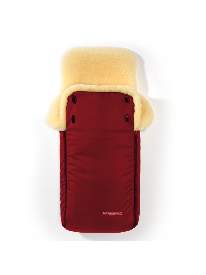 Hofbrucker Kinderwagen Fußsack Luxus in rot günstig kaufen onesize