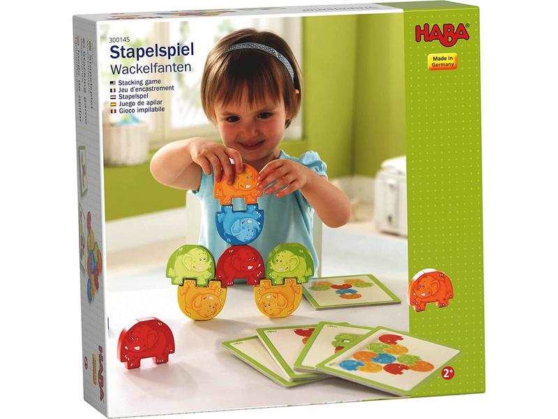 Eléphants cascadeurs, jeu d’encastrement