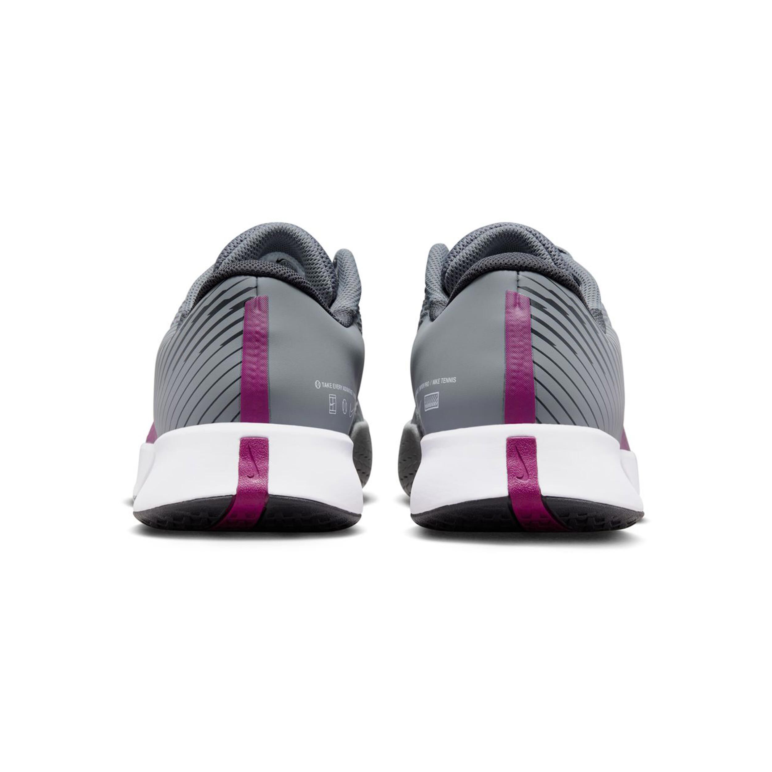 Air Zoom Vapor Pro 2 Allcourtschuh Herren - Grau, Berry