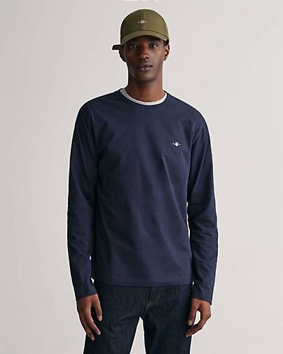 GANT Herren Langarmshirt SHIELD