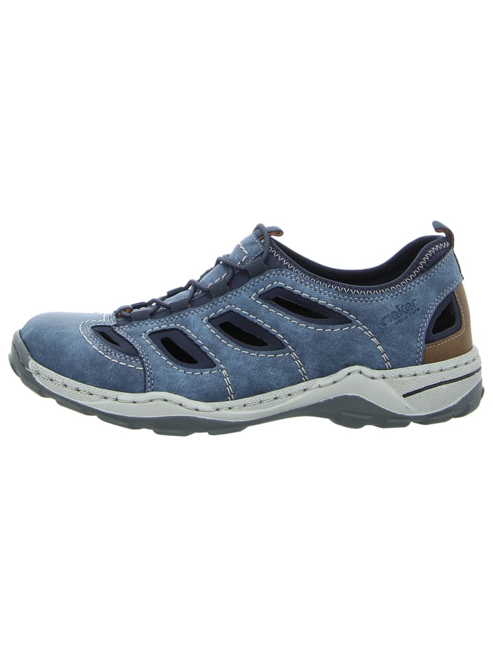 rieker Slipper in blau günstig kaufen
