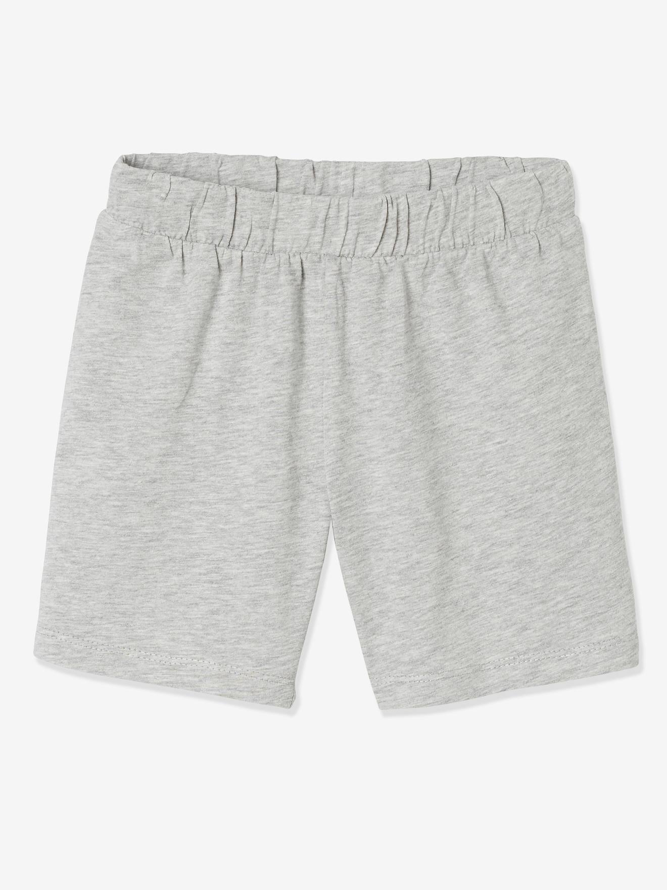 Vertbaudet 2er-Pack kurze Jungen Schlafanzüge BASIC Oeko-Tex - pack grau/nachtblau