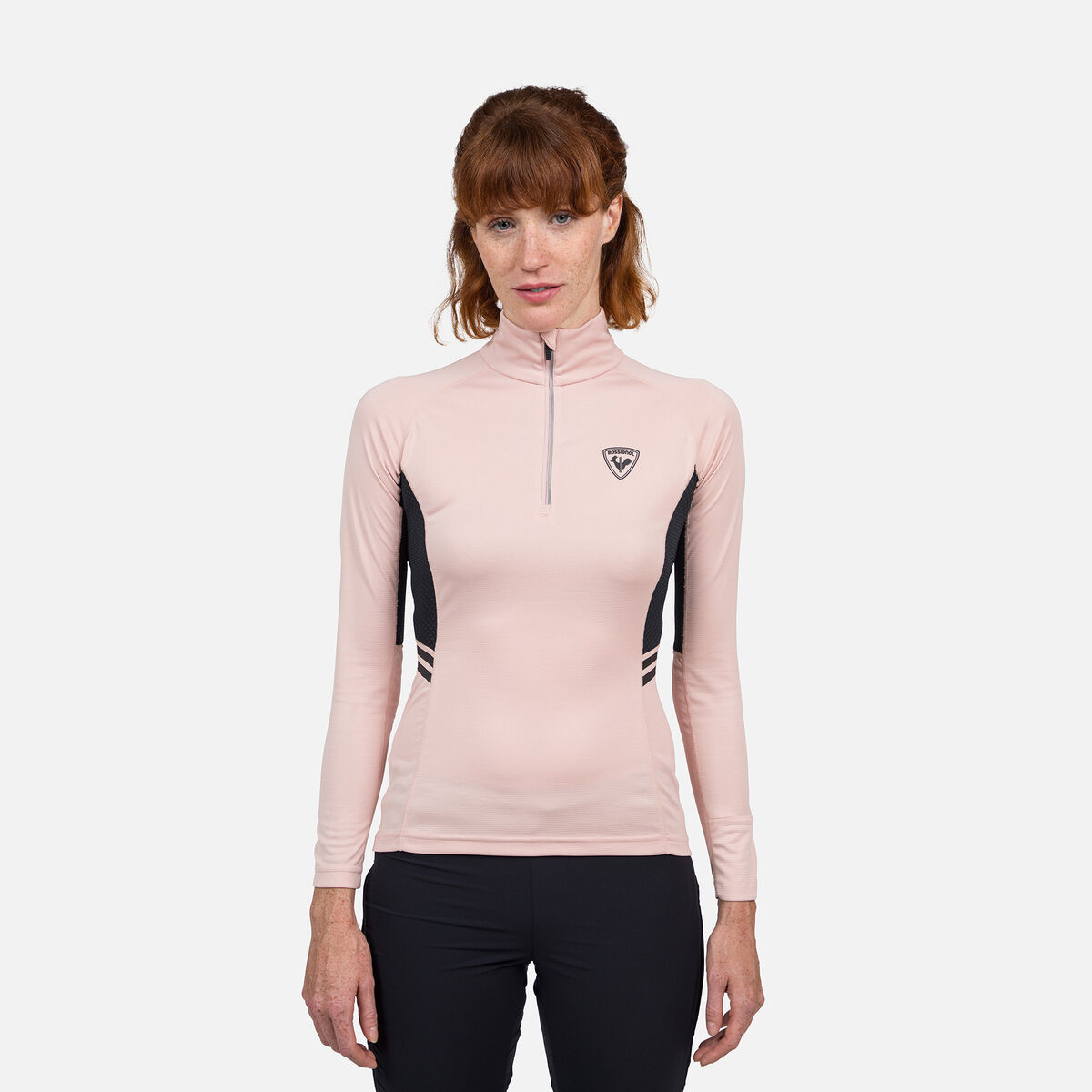 Poursuite Damen-Baselayer mit halbem Reißverschluss