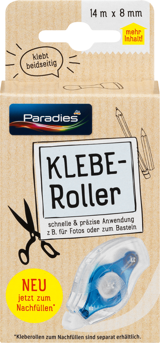Kleberoller, 1 St