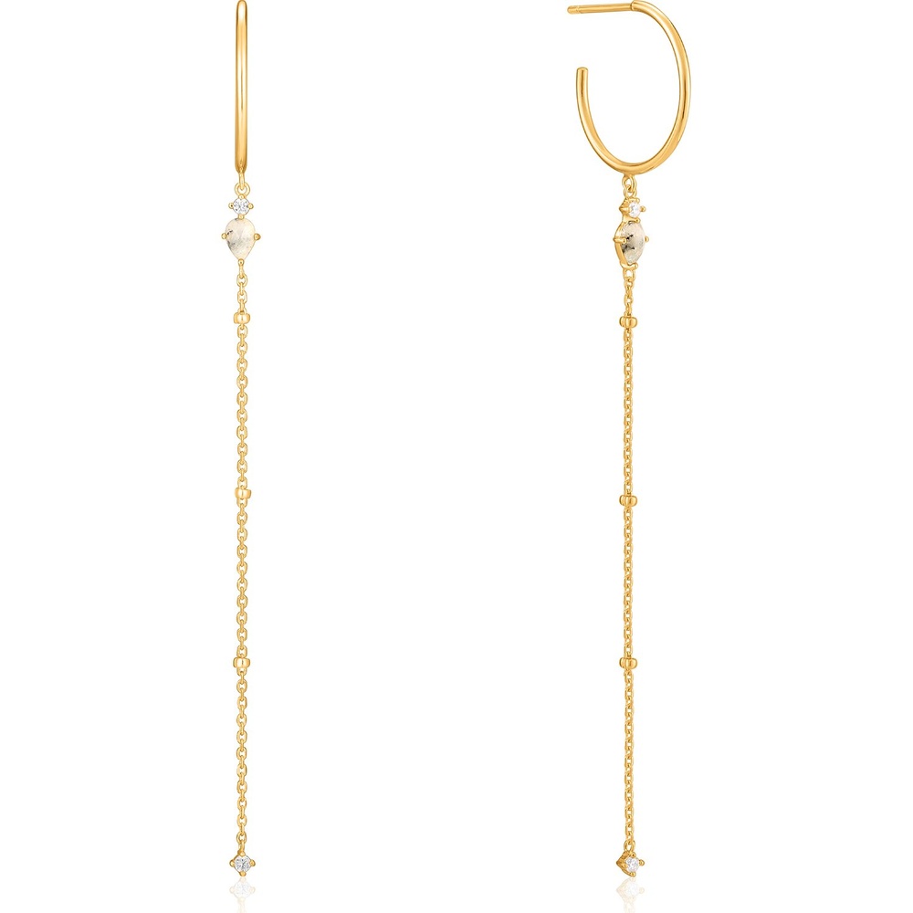 Ania Haie Créoles 925 Argent Boucles d'oreilles