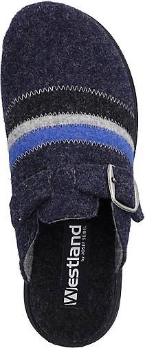 WESTLAND Hausschuh Korsika 347, jeans-multi