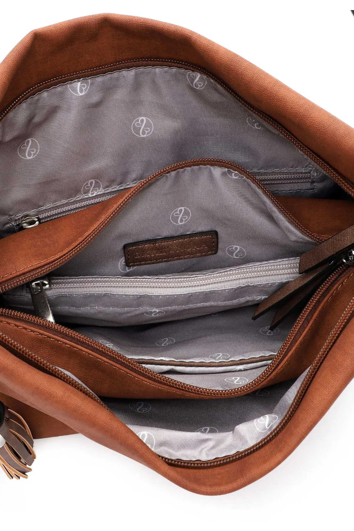 Emily & Noah  Handtasche - Braun - Unifarben
