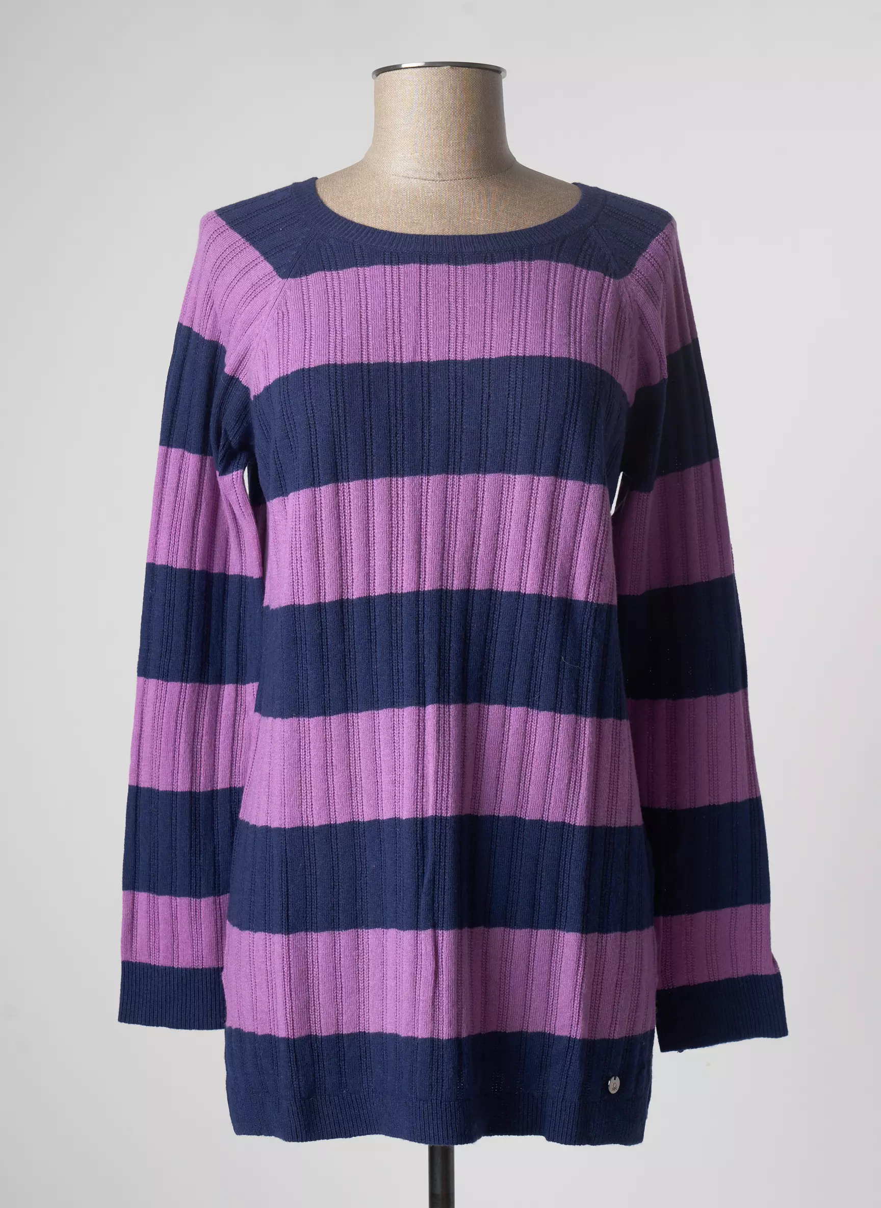 Benetton Pull Tuniques Femme couleur violet