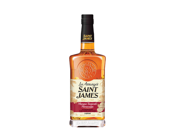 Rhum Saint-James Arrangé Mangue Tropicale Maracuja
