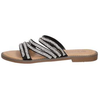 Claudia Ghizzani Pantolette in schwarz