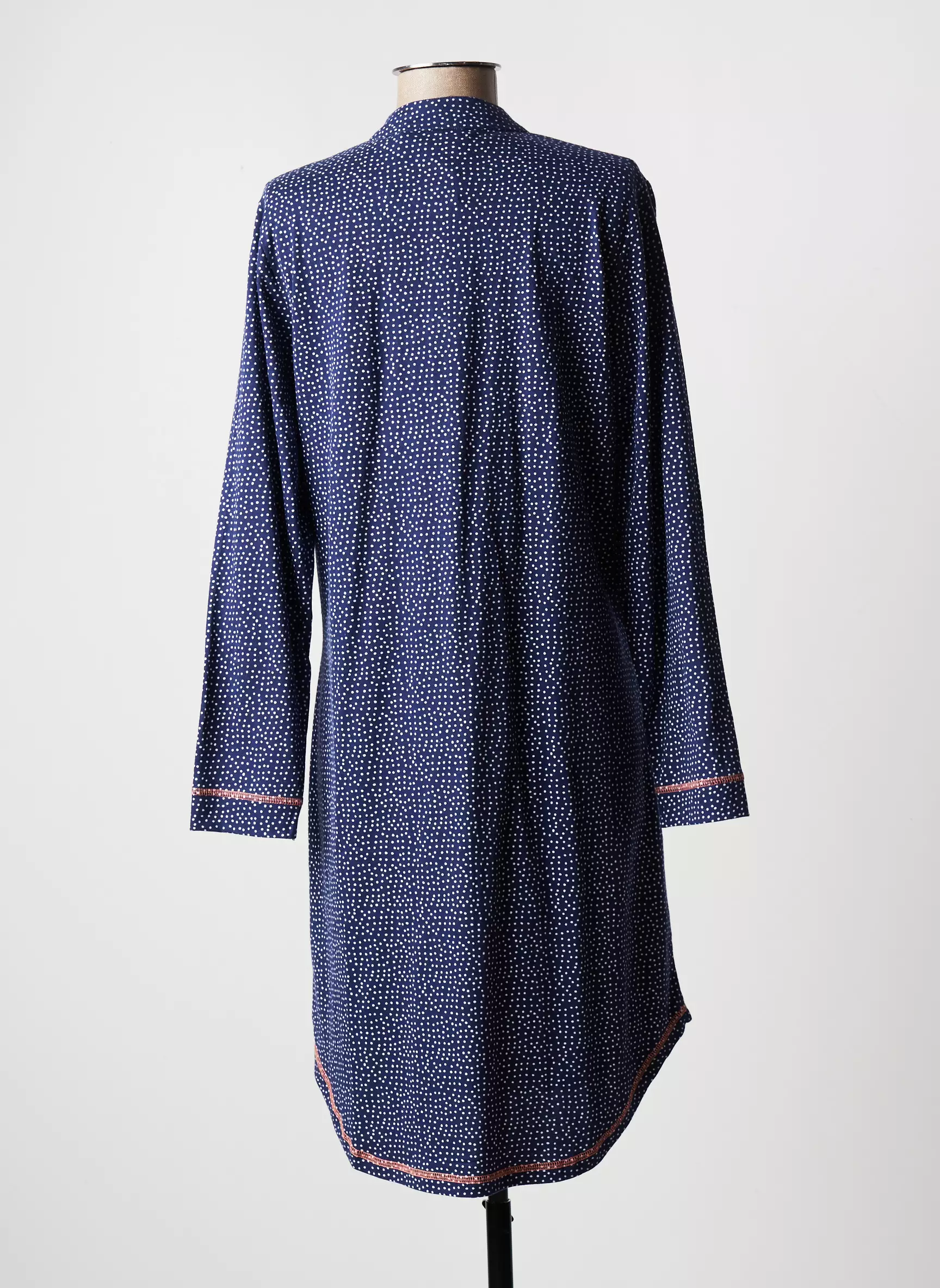 Rose Pomme Chemises De Nuit Femme couleur bleu