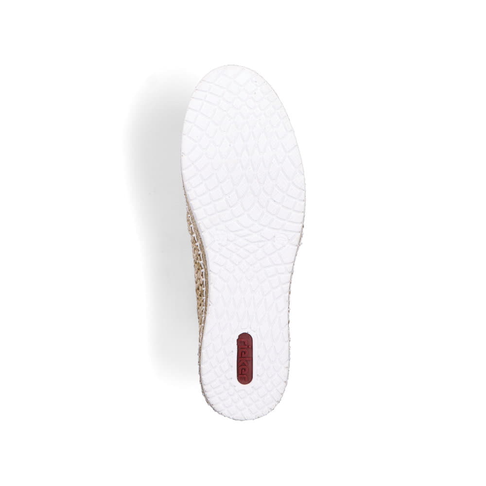 Rieker Damen Ballerinas sandbeige