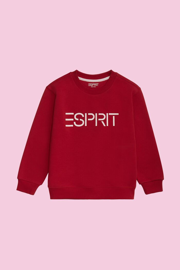Logo-Sweatshirt mit Rundhalsausschnitt
