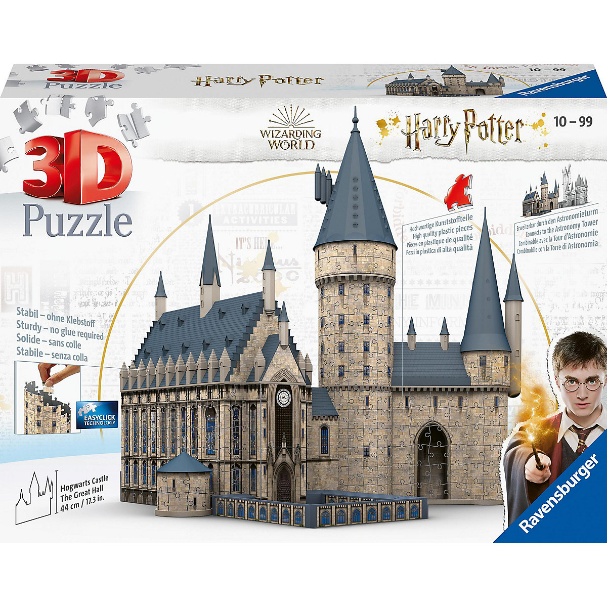 3D-Puzzle Hogwarts Castle Harry Potter, 540 Teile