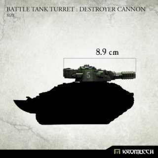 Battle Tank Turret: Destroyer Cannon
